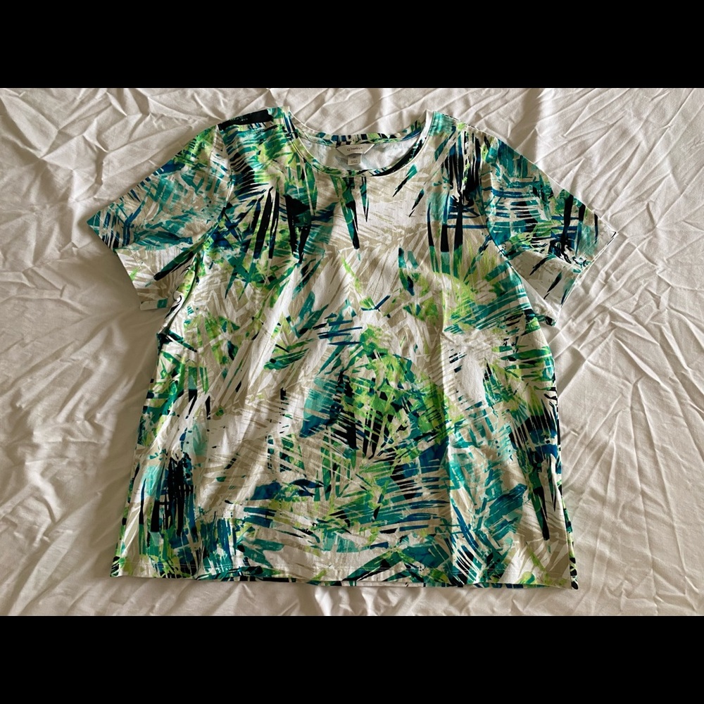 CJ Banks Short Sleeve Shirt
